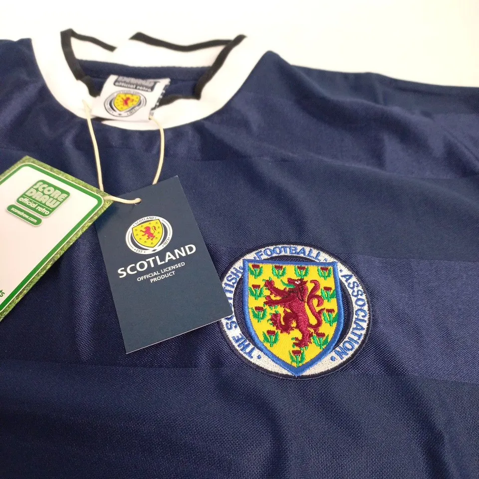 SCOTLAND FOOTBALL NATIONAL TEAM RETRO JERSEY LARGE