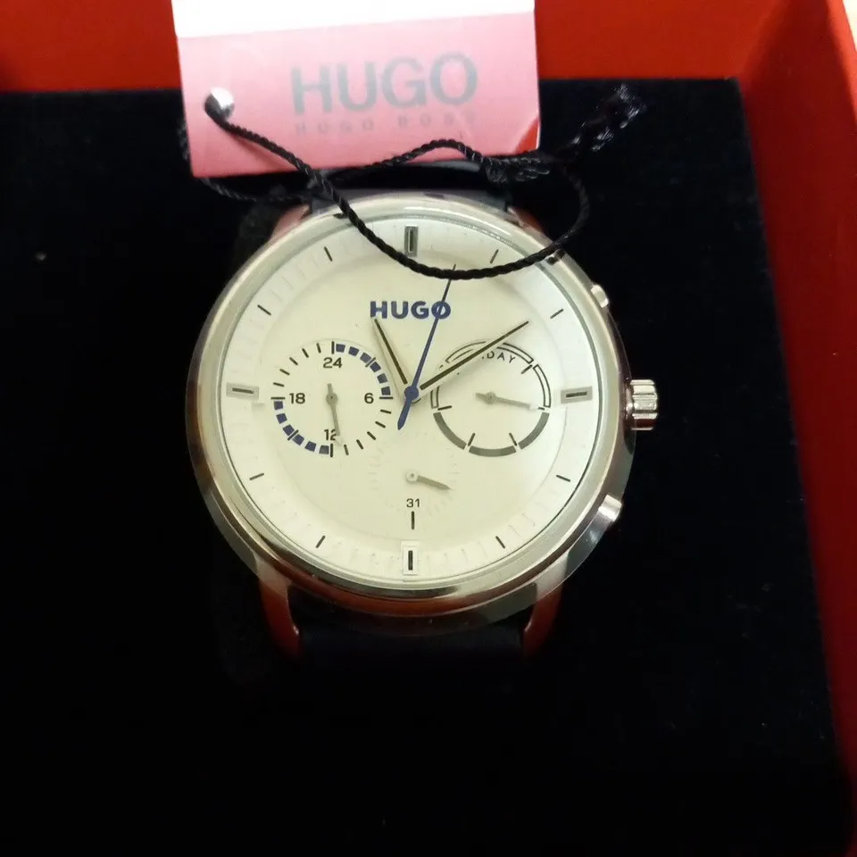 BOXED HUGO BOSS ADVISE MENS WRIST WATCH
