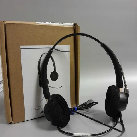 BOXED PLANTRONICS ENCOREPRO 520 HEADSET