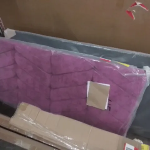 ARAVALE PURPLE 4FT6 UPHOLSTERED HEADBOARD (1 ITEM)