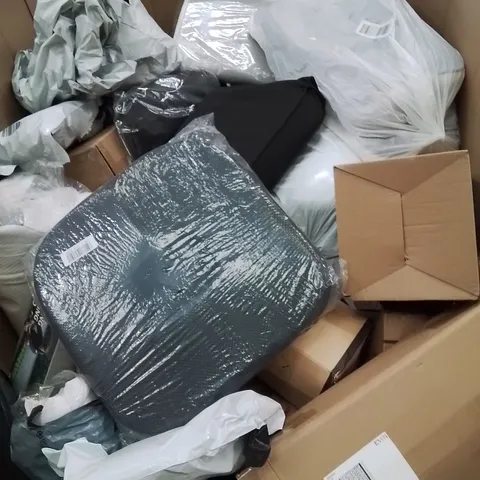 TWO LARGE BOXES OF ASSORTED BAGGED AND LOOSE SUPPORT PILLOWS ETC.