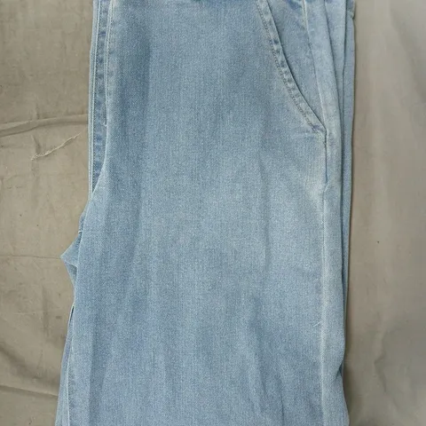 JDY TROUSERS IN DENIM BLUE SIZE SMALL - LENGTH 32