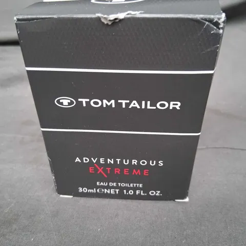 BOXED TOM TAILOR ADVENTUROUS EXTREME EAU DE TOILETTE 30ML