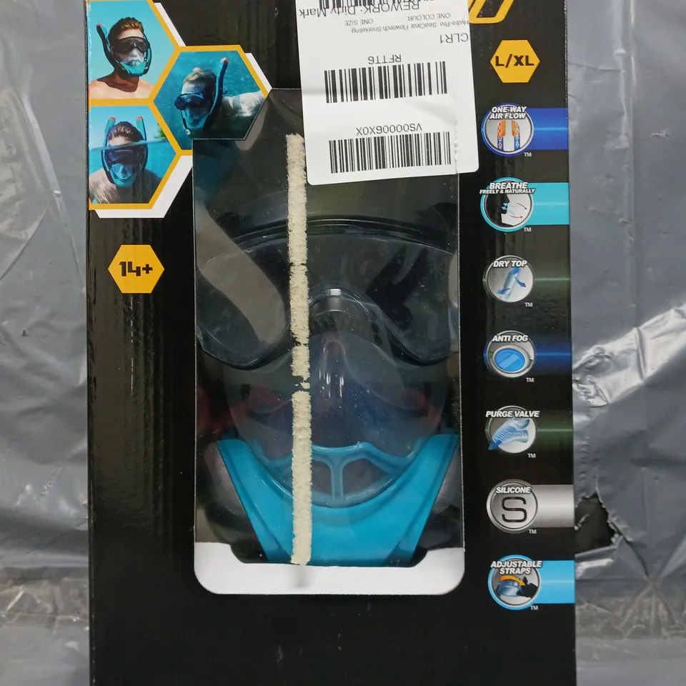 HYDRO-PRO SEA CLEAR FLOWTECH SNORKELLING MASK RRP £99.98