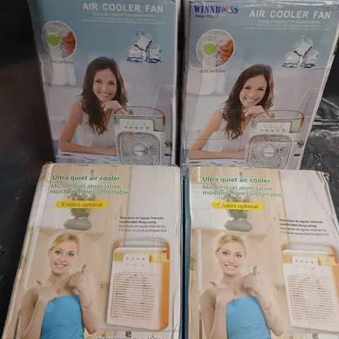 LOT OF 4 BOXED AIR COOLERS 