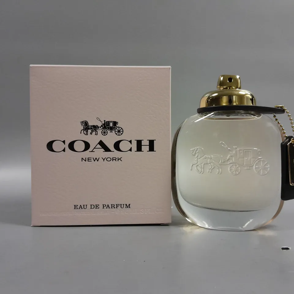 BOXED COACH EAU DE PARFUM 90ML RRP £76