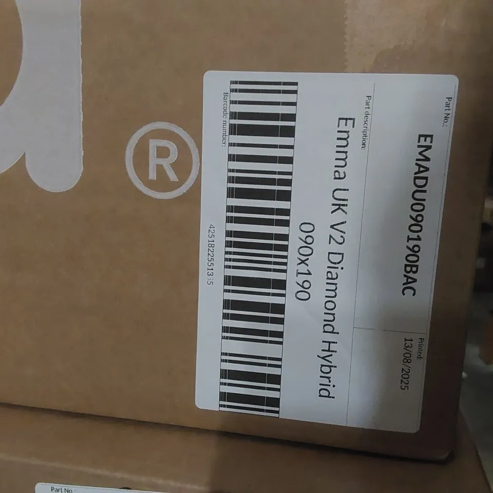 BRAND NEW BOXED EMMA UK V2 DIAMOND HYBRID 90 x 190CM SINGLE MATTRESS 