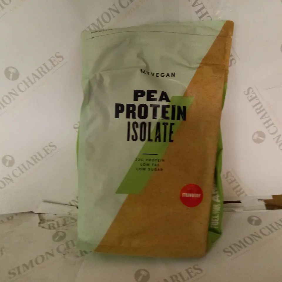 MYVEGAN PEA PROTEIN ISOLATE - STRAWBERRY - 2.5kg