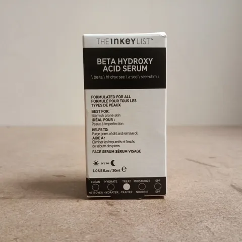 THE INKEY LIST BETA HYDROXY ACID SERUM (30ML)