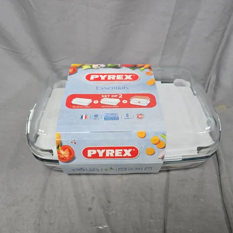 PYREX ESSENTIALS SET OF 2