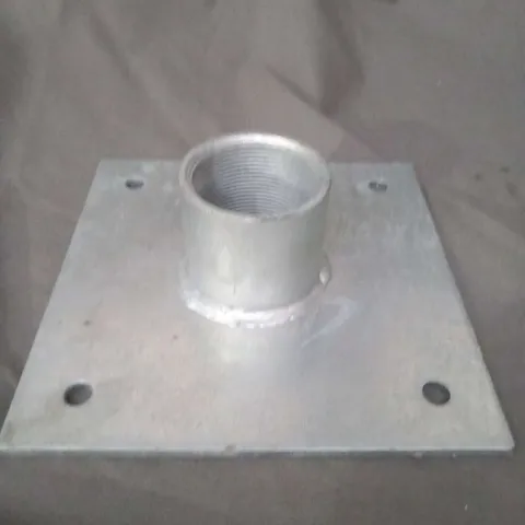 THREE METAL FIXING PLATES