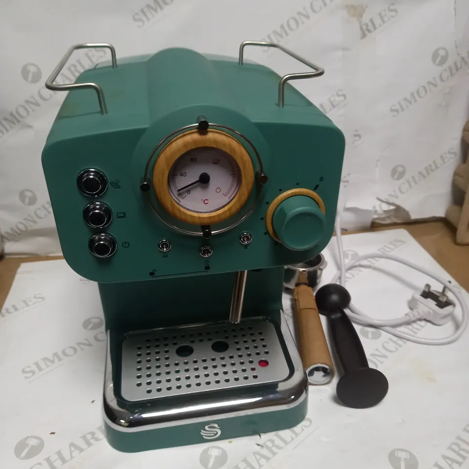 SWAN NORDIC ESPRESSO MACHINE - PINE GREEN
