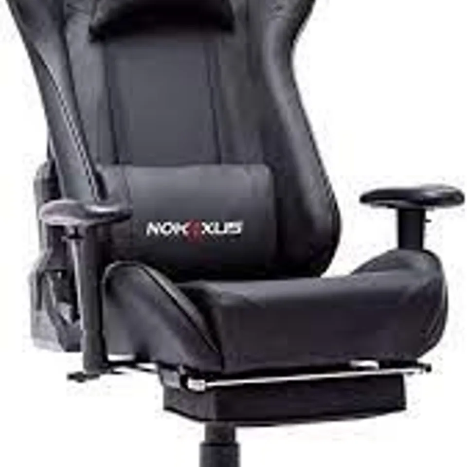 BOXED NOKAXUS BLACK GAMING CHAIR