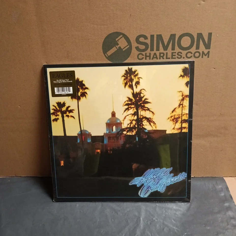 EAGLES HOTEL CALIFORNIA SEALED VINYL ALBUM 180 GRAM VINYL