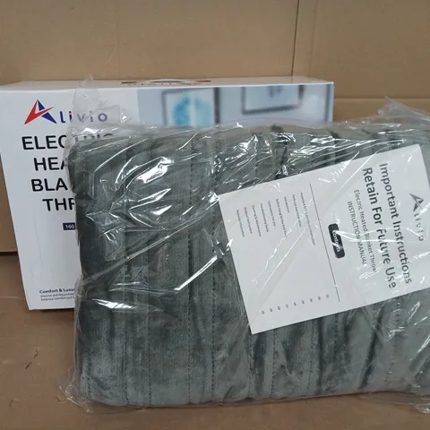 BOXED ALIVIO ELECTRIC HEATED BLANKET THROW