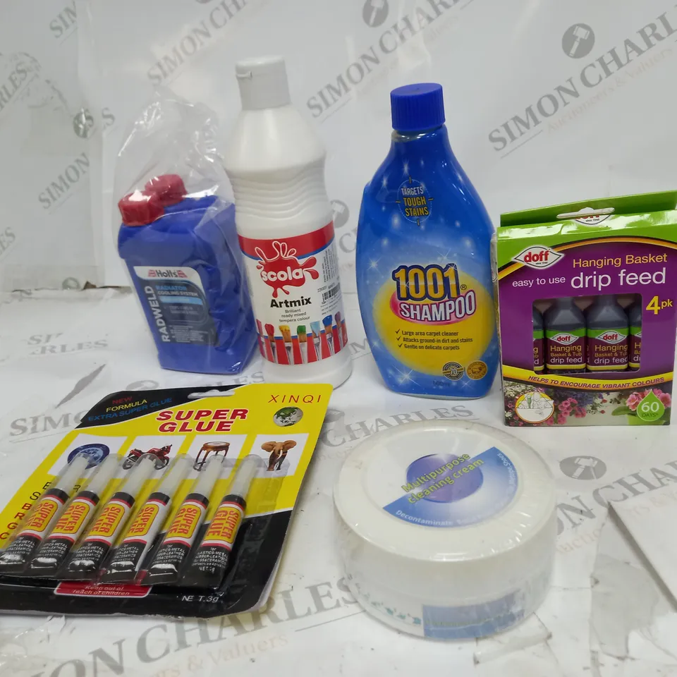  BOX OF ASSORTED CLEANING PRODUCTS 