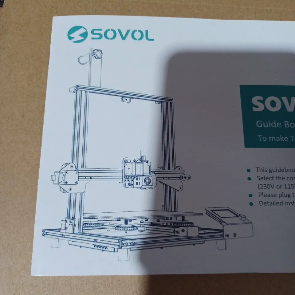 BOXED SOVOL 3D PRINTER SV01