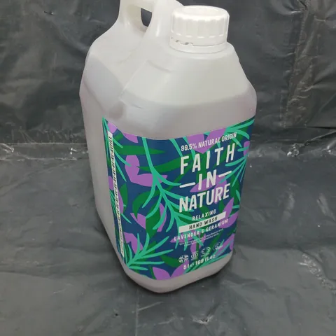 SEALED FAITH IN NATURE RELAXING HANDWASH - LAVENDER & GERANIUM - COLLECTION ONLY 