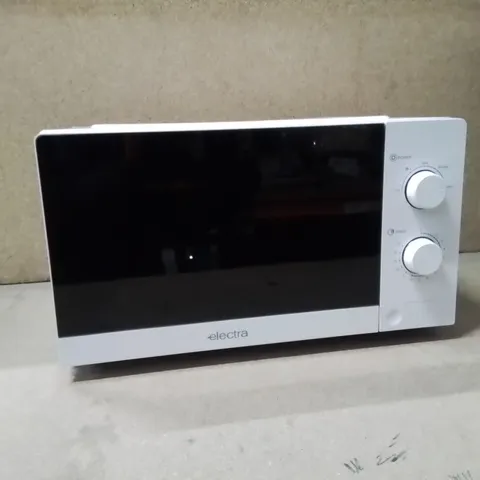 BOXED ELECTRA MICROWAVE OVEN WHITE