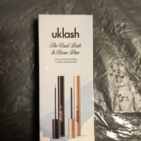 UKLASH THE VIRAL LASH & BROW DUO – EYELASH & EYEBROW SERUM 