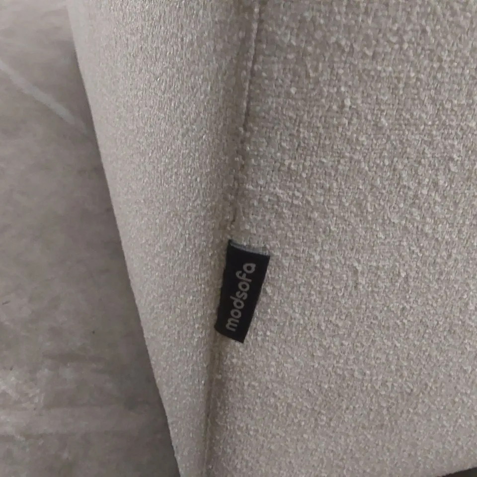 QUALITY DESIGNER MODSOFA DERBY FABRIC UPHOLSTERED LOVE SEAT 