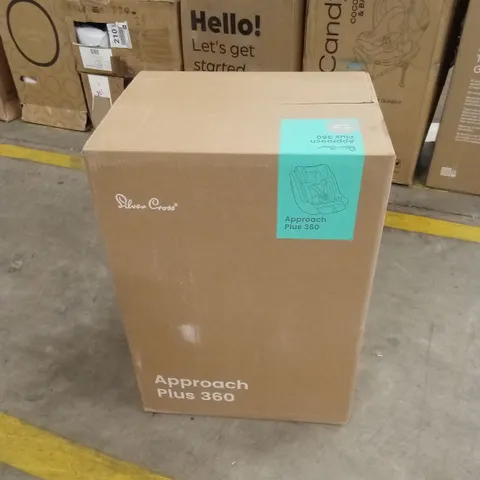BOXED SILVER CROSS APPROACH PLUS 360 CAR SEAT