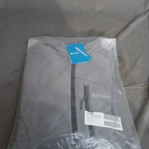 COLUMBIA FAST TREK III HALF ZIP FLEECE – GREY, SIZE S