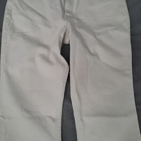 HOLLISTER HIGH RISE FLARES IN BEIGE SIZE 10R/W30