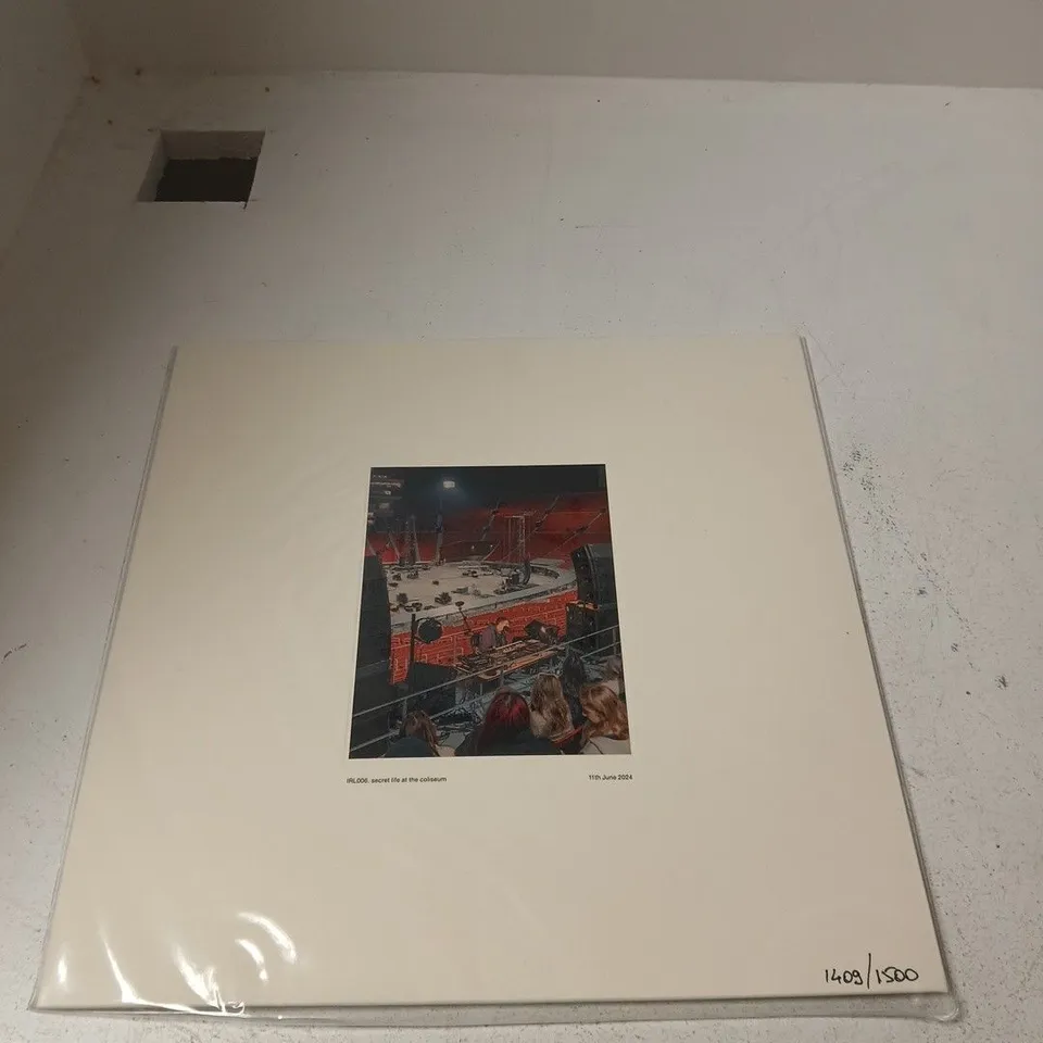 FRED AGAIN SECRET LIFE AT THE COLISEUM LIMITED EDITION PRINT 1403/1500 – ARENA INTERIOR (ARTWORK)