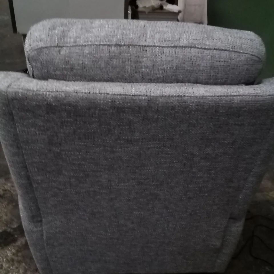DESIGNER G PLAN MADE GREENWICH REED PEWTER ELECTRIC RECLINING ARM CHAIR