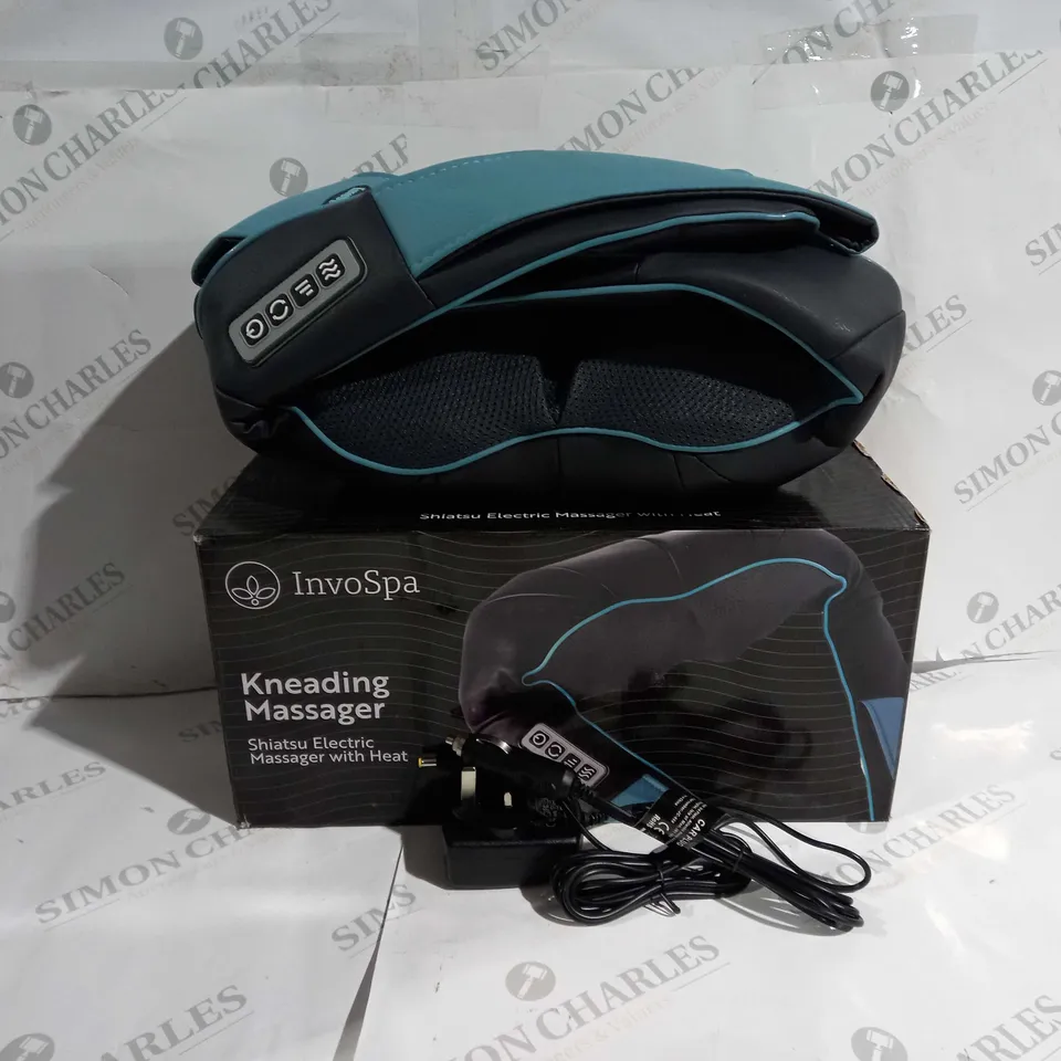 BOXED INVOSPA SHIATSU ELECTRIC KNEADING MASSAGER 