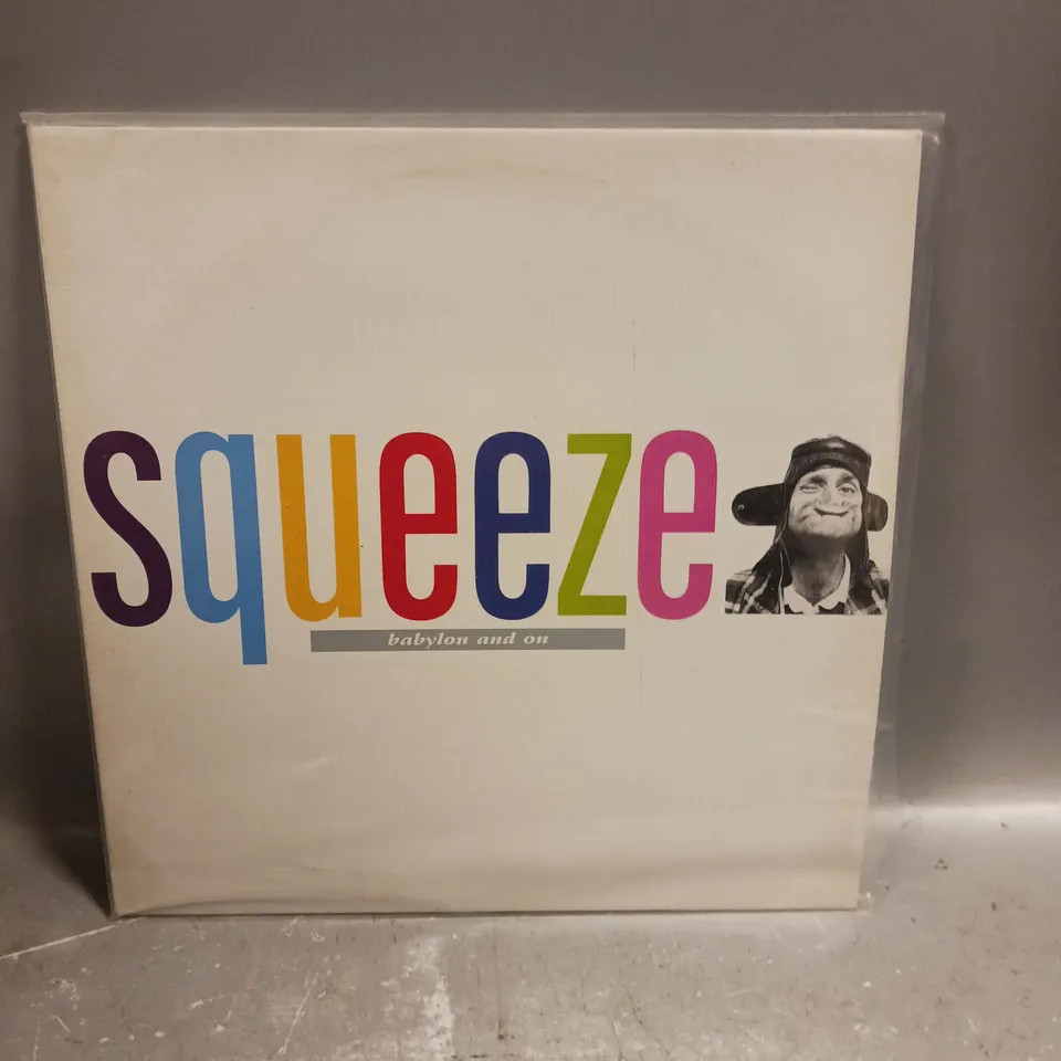 SQUEEZE BABYLON AND ON VINYL