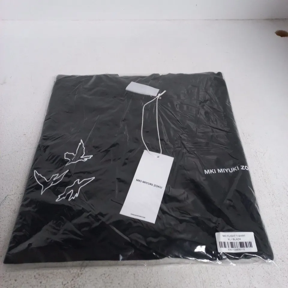 MKI MIYUKI ZOKU FLIGHT T‑SHIRT – XL – BLACK