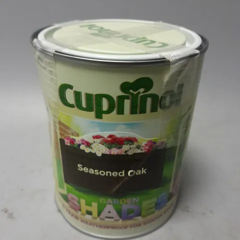 CUPRINOL SEASONED OAK WEATHERPROOF PAINT IN SEASONED OAK (1L) - COLLECTION ONLY