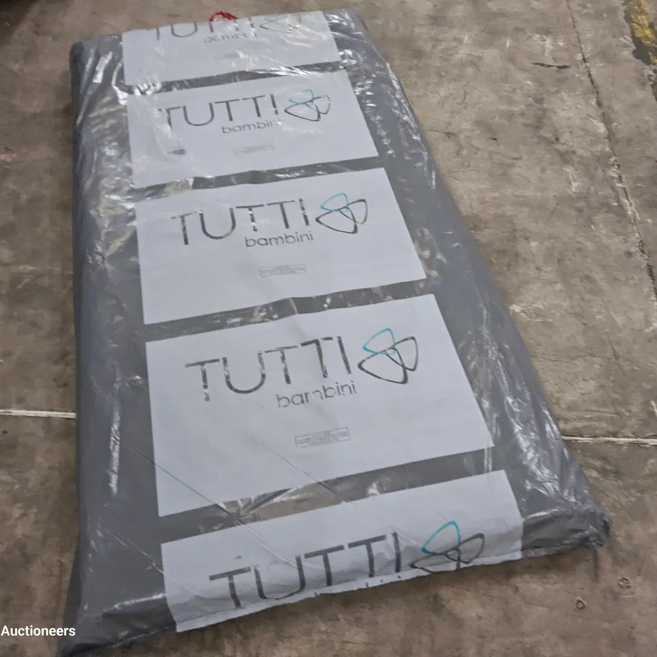 BAGGED TUTTI BAMBINI COT MATTRESS 76 × 140 approx