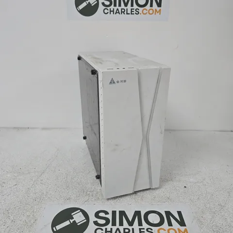 GOLDEN FIELD PC CASE – WHITE DESKTOP TOWER