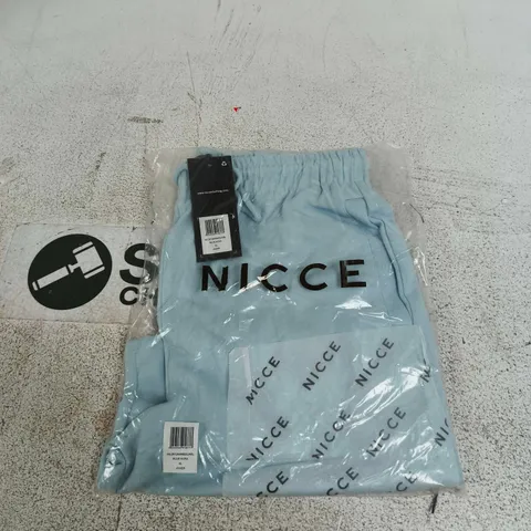 NICCE BLUE AURA JOGGERS – LIGHT BLUE – XL 