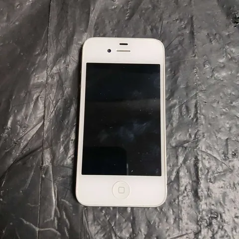 APPLE IPHONE 4S WHITE SMARTPHONE – CRACKED BACK