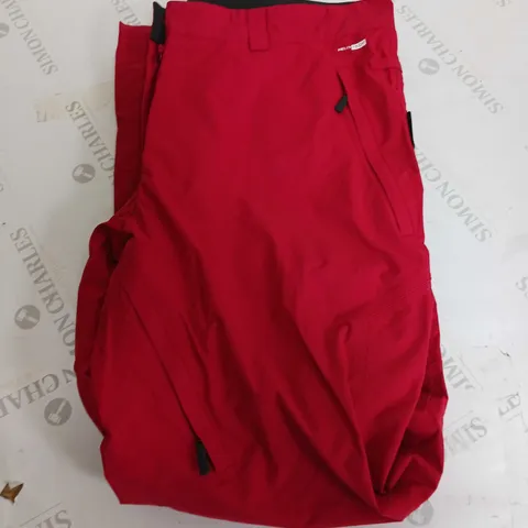 HELLY HANSEN RED WALKING PANTS - XL