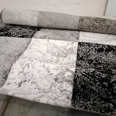BRAND NEW PACO HOME INFERNO CARPET IN GREY - 80X150CM
