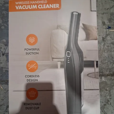 BOXED HOMESMART WIRELESS HANDHELD VACUUM CLEANERS