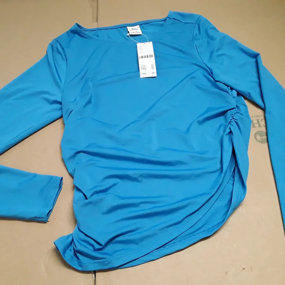 URBAN OUTFITTERS BLUE LONG SLEEVE TOP - L