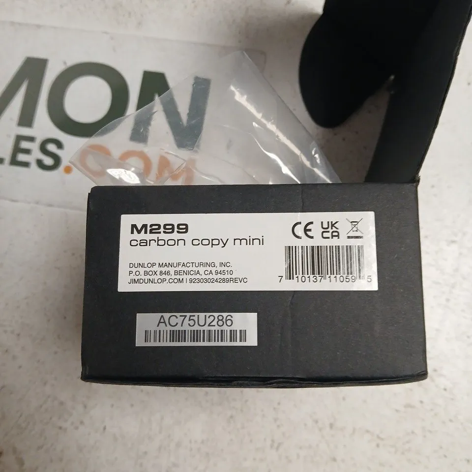 MXR CARBON COPY MINI DELAY PEDAL