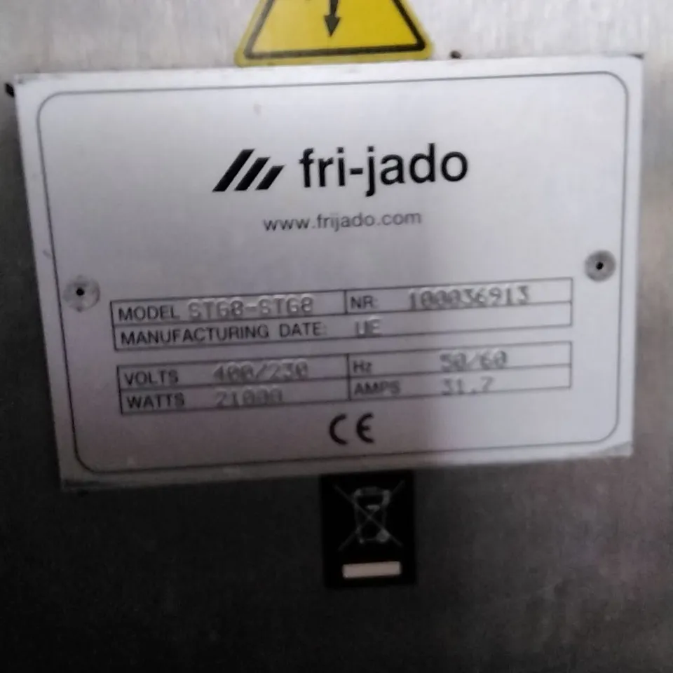 FRI-JADO CHICKEN ROTISSERIE OVEN STG8 
