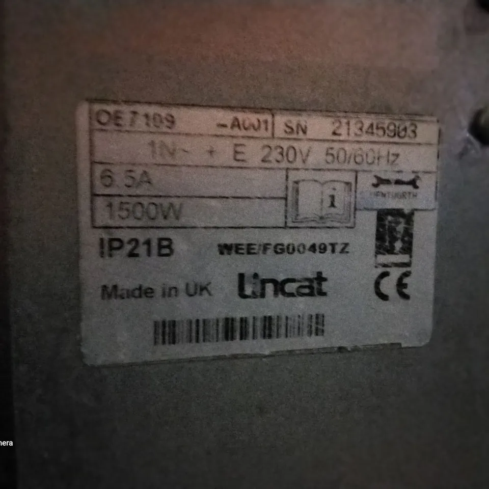 Lincat fryer Wee/fg0049tz