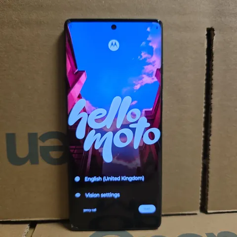 MOTOROLA SMARTPHONE - MODEL UNSPECIFIED