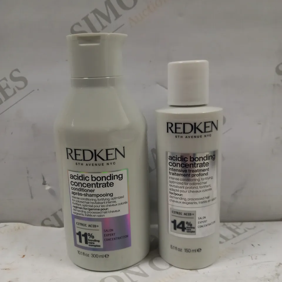 2 X REDKEN HAIRCARE PRODUCTS, INCLUDES CONDITIONER AND TREATMENT