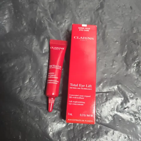 CLARINS PARIS TOTAL EYE LIFT EYE CARE CONCENTRATE – 7ML (BOXED)