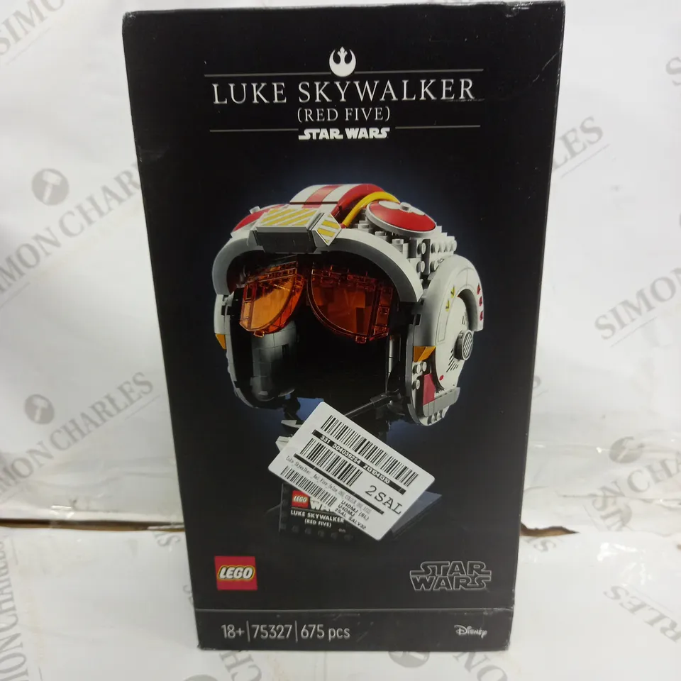 LEGO STAR WARS LUKE SKYWALKER RED FIVE HELMET [SET 75327] RRP £54.99