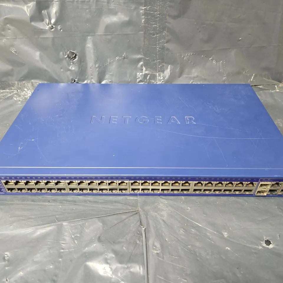 NETGEAR PROSAFE 48+4 STACKABLE SMART WITH POE